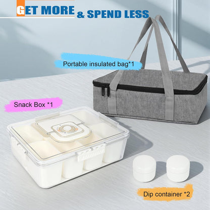 🧊 Snack Smarter, Not Harder — Grab Your Insulated Snack Box Today! 🥨