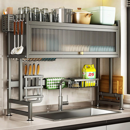🍽️ Wet Dishes Everywhere? Not Anymore — Meet Your New Sink-Side Hero! ✨
