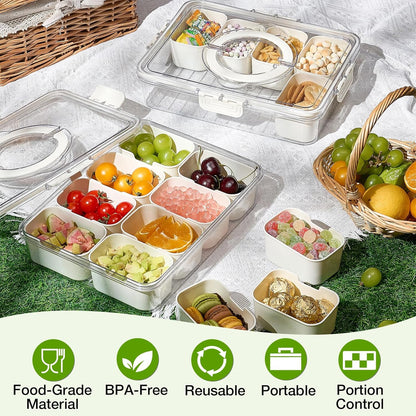 Who says fancy snacking is only for home? 🏠➡️🌳
